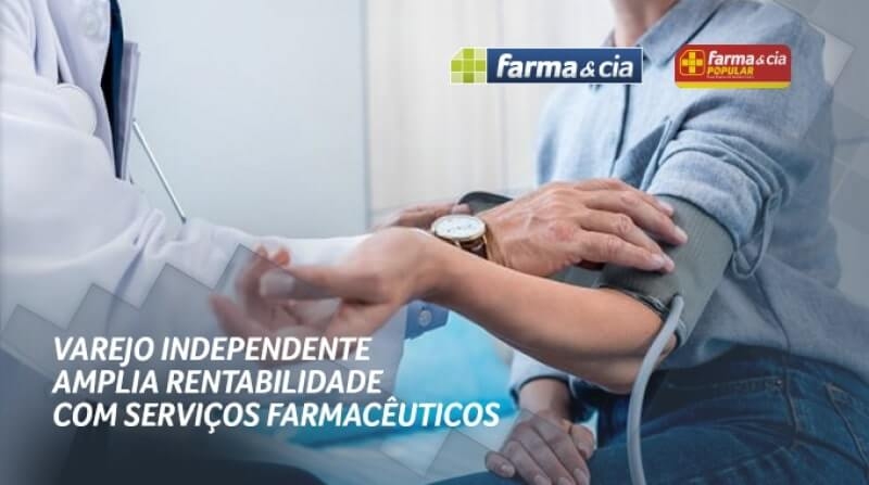Varejo independente amplia rentabilidade com serviços farmacêuticos
